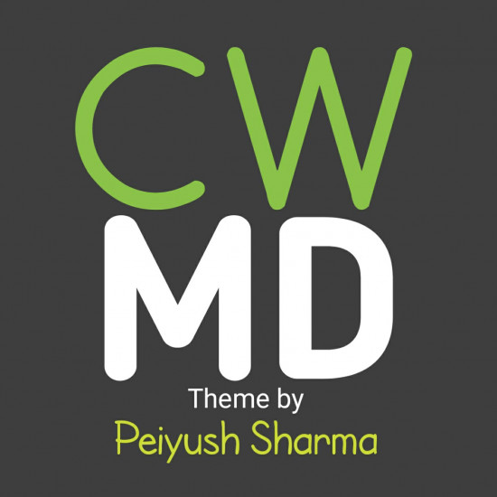CWMD THEME BY PEIYUSH SHARMA