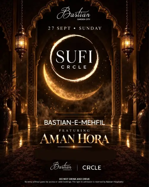 Sufi Crcle at Bastian Garden City with Aman Hora | Sunday