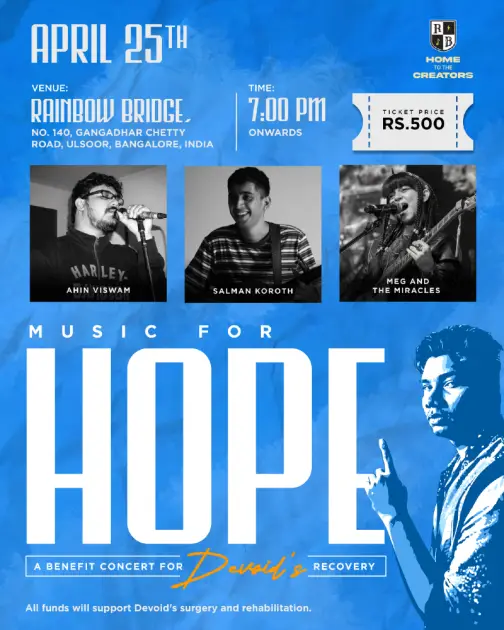Muisc Recovery Event Music For Hope - A Benefit Concert for Devoid's Recovery - Fundraiser ...