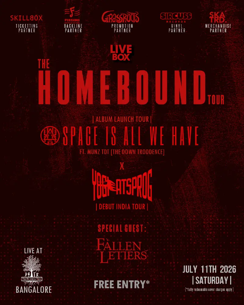 BLR | Space Is All We Have (Album Launch) x Yogieatsprog ft. Fallen Letters & Munz TDT