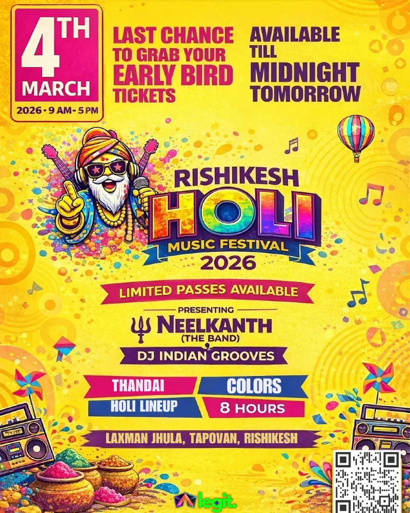 Rishikesh Holi Music Festival 2026