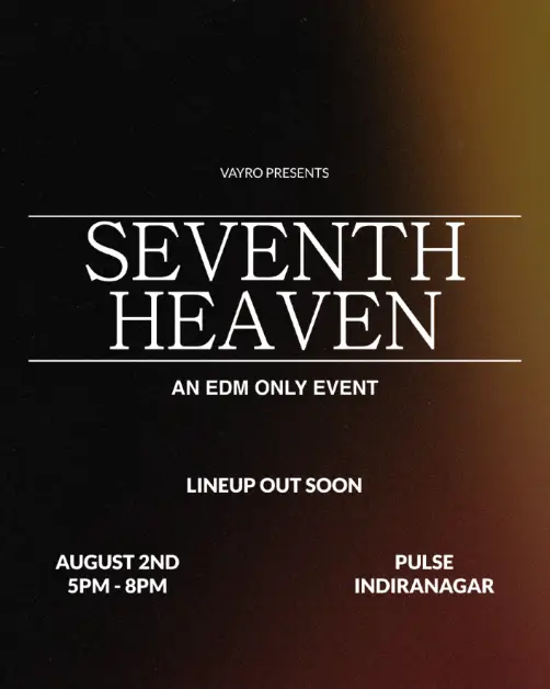 Seventh Heaven: An EDM only event event image