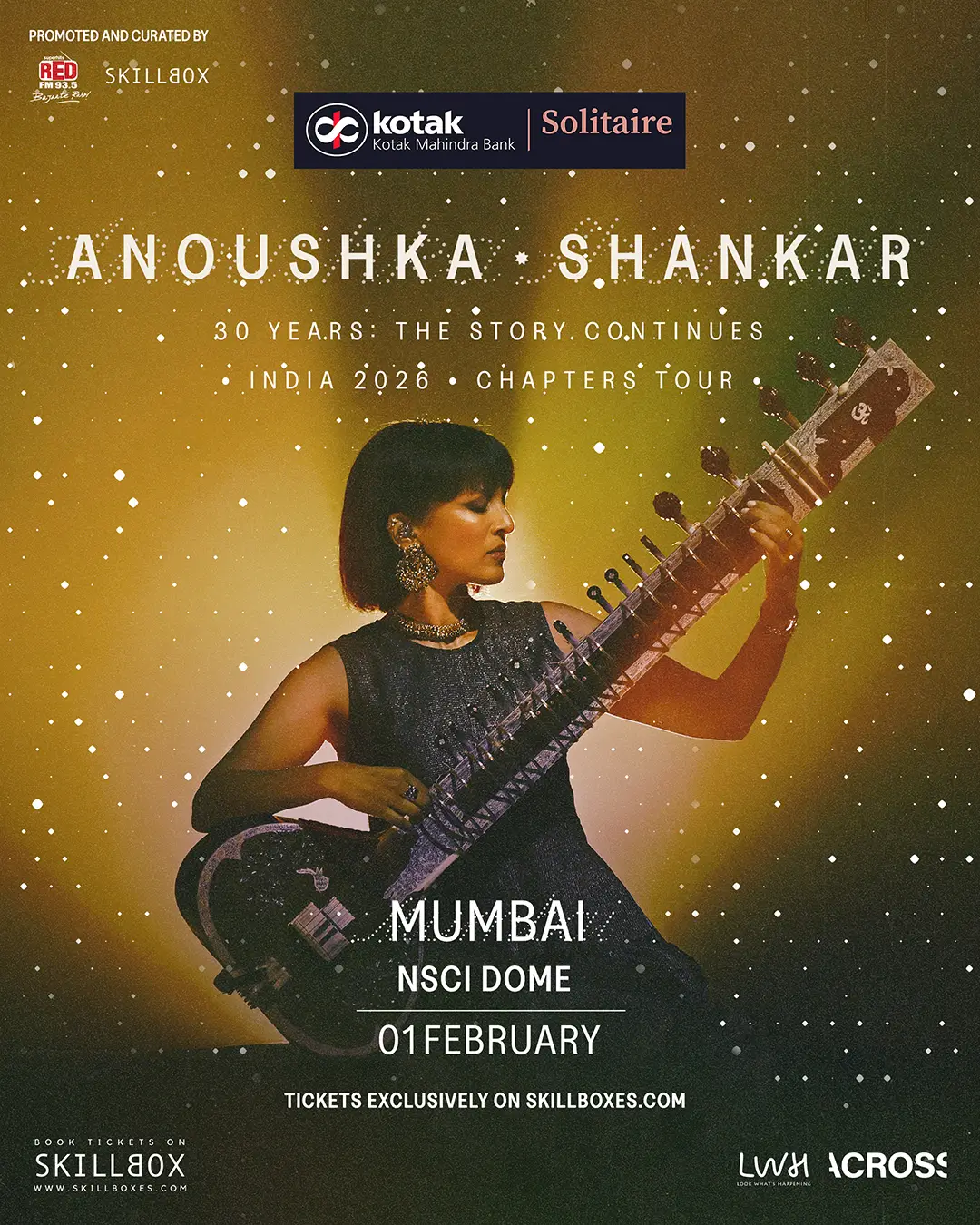 Anoushka Shankar – Chapters Tour 2026 | Mumbai