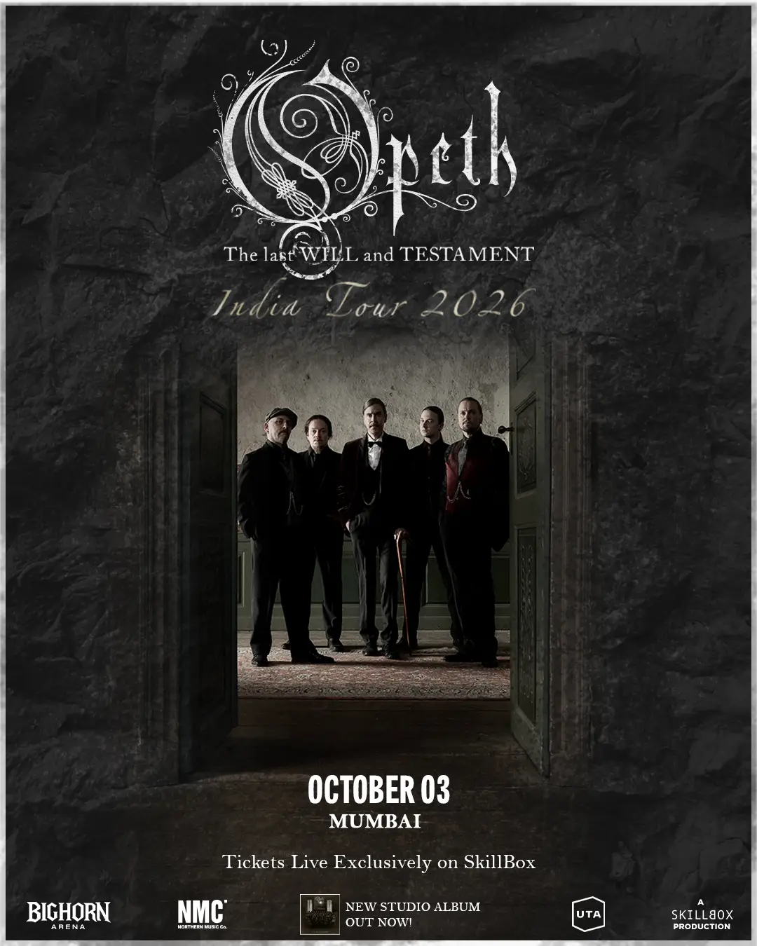 Opeth Live in Mumbai | Bighorn Arena
