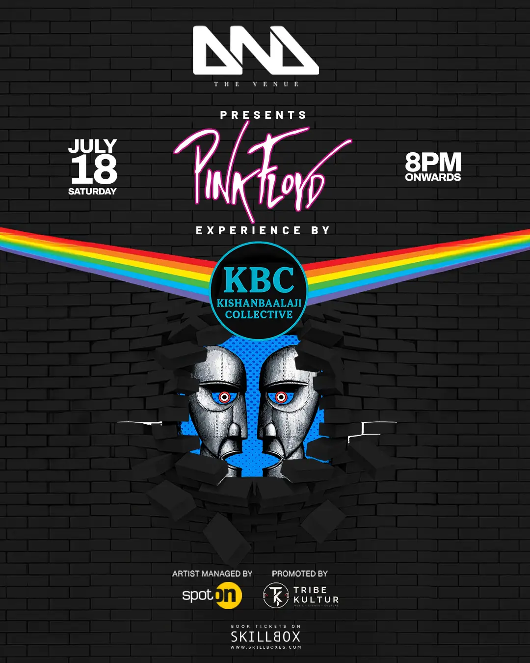 Pink Floyd Tribute by KishanBaalaji Collective Live at DND The Venue