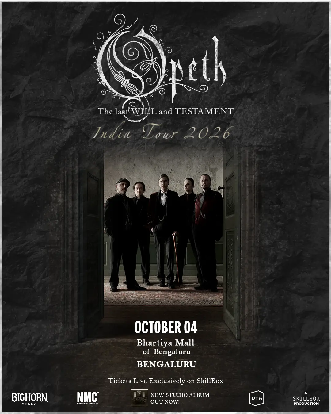Opeth Live in Bengaluru | Bighorn Arena