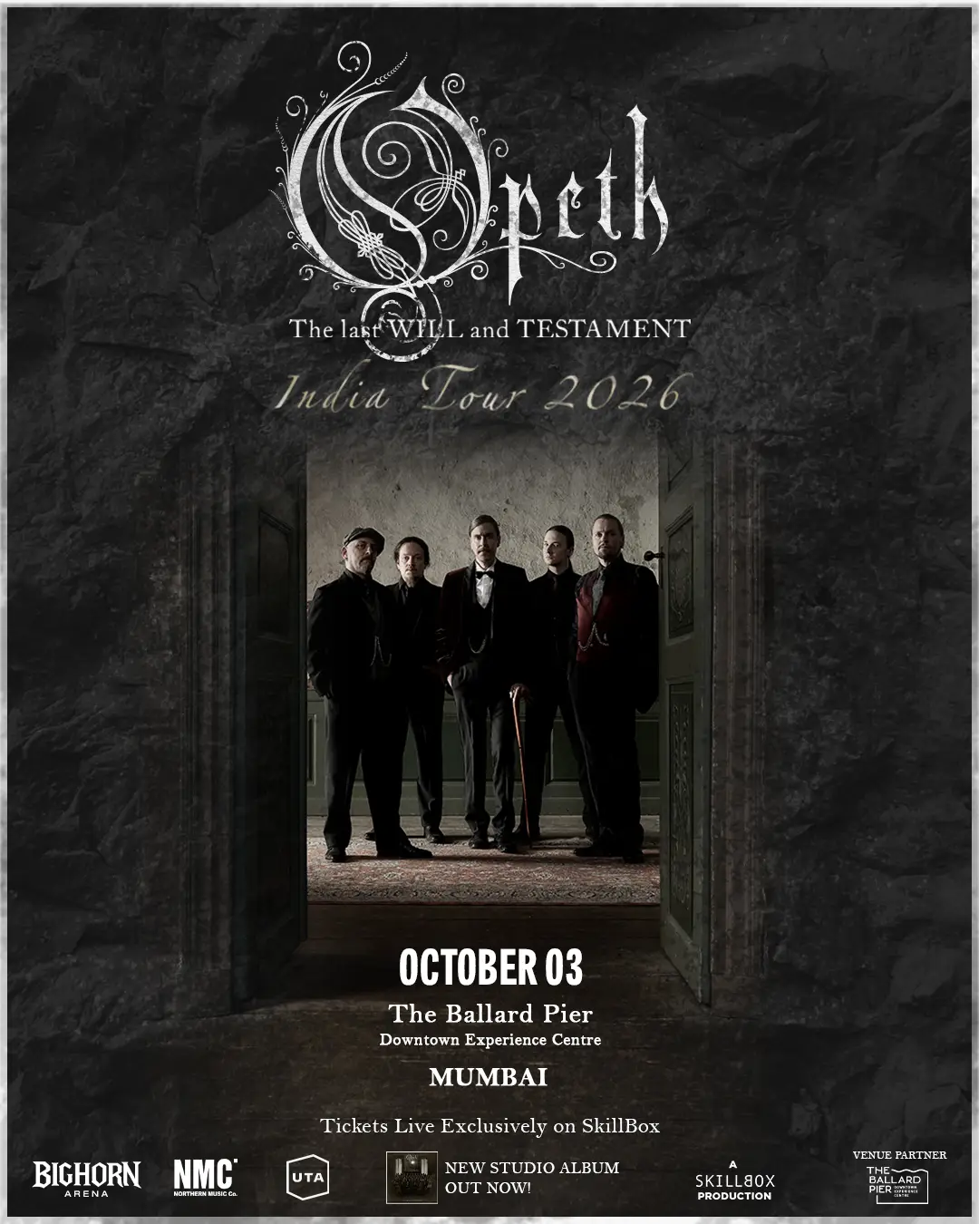 Opeth Live in Mumbai | Bighorn Arena