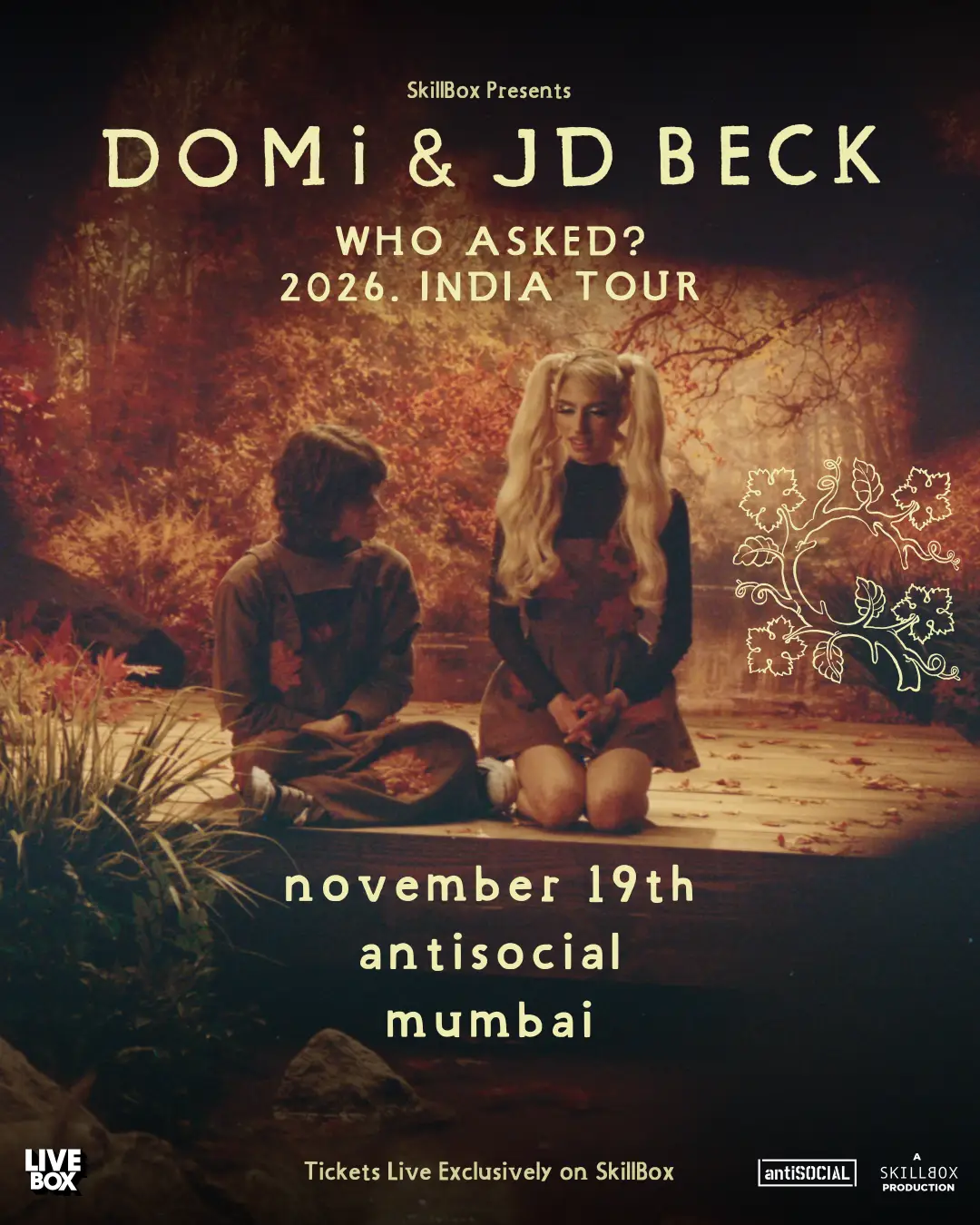 DOMi & JD Beck WHO ASKED? TOUR | Mumbai