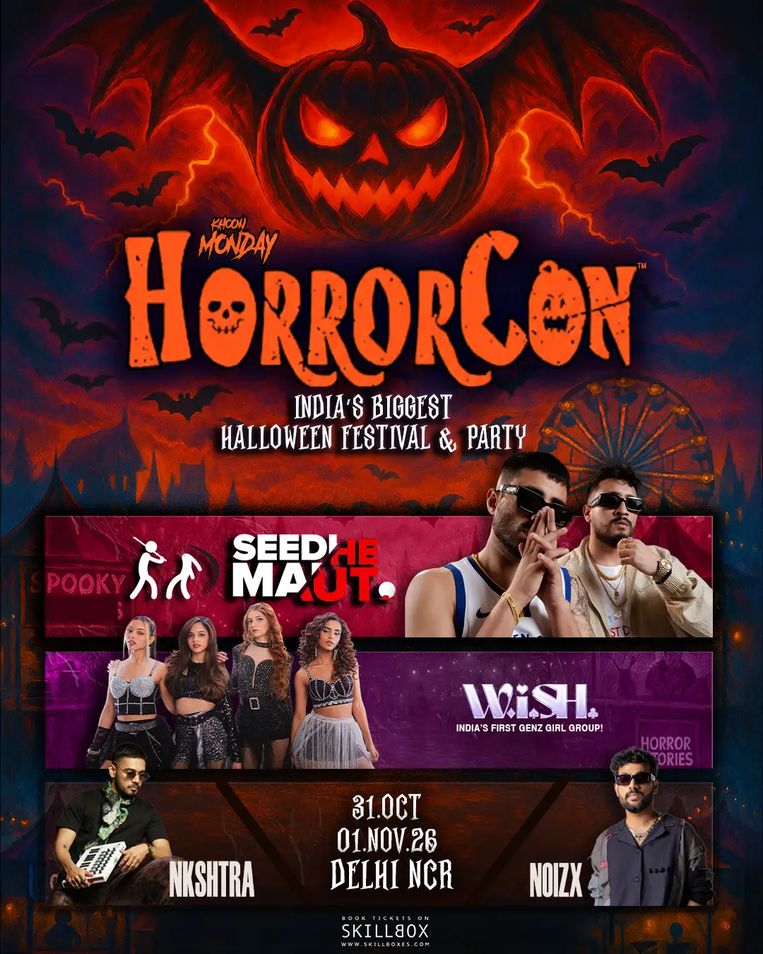 HorrorCon India - India’s Biggest Halloween Party and Festival