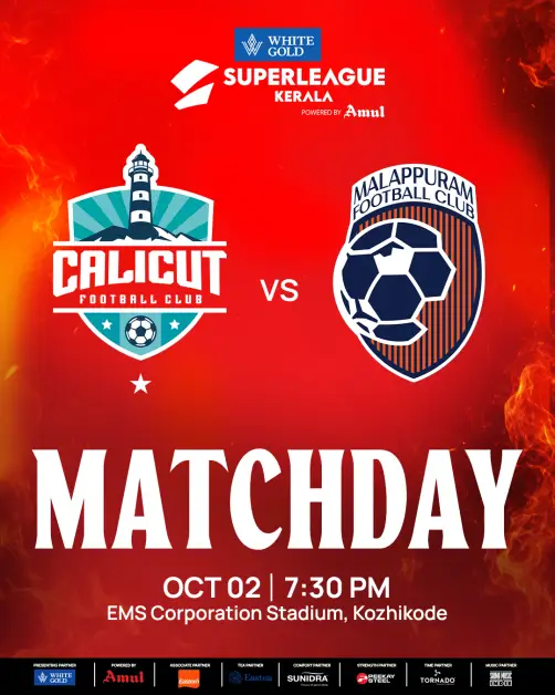 Calicut FC Vs Malappuram FC | 2nd Oct 2026