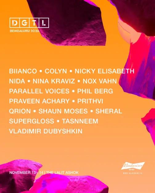 DGTL Bengaluru 2026 festival artwork