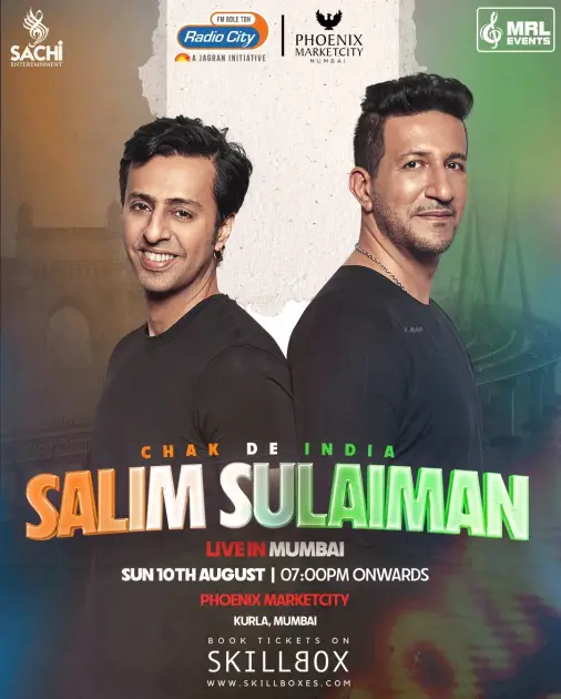 Chak De India - Salim Sulaiman Live - Music Concerts | Event tickets Mumbai