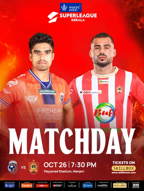 Malappuram FC Vs Kannur Warriors FC – 26th Oct 2026