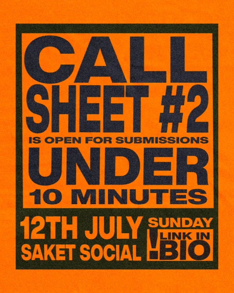 CALL SHEET #2: Music Video Showcase