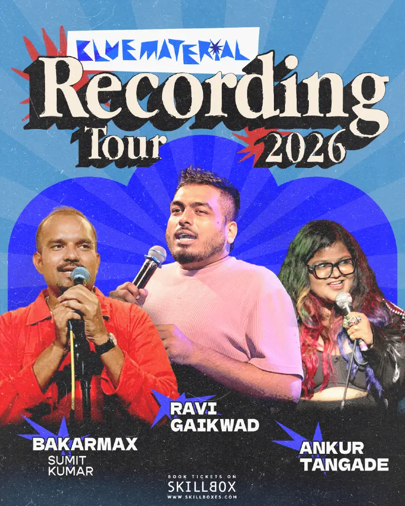 Blue Material - An All Dalit Line Up Standup Comedy Show