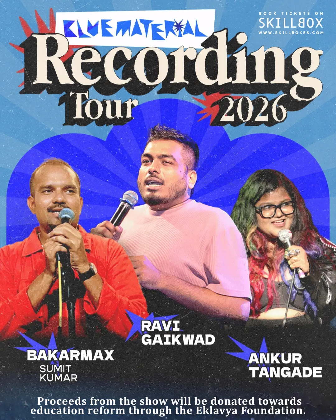 Blue Material - An All Dalit Line Up Standup Comedy Show