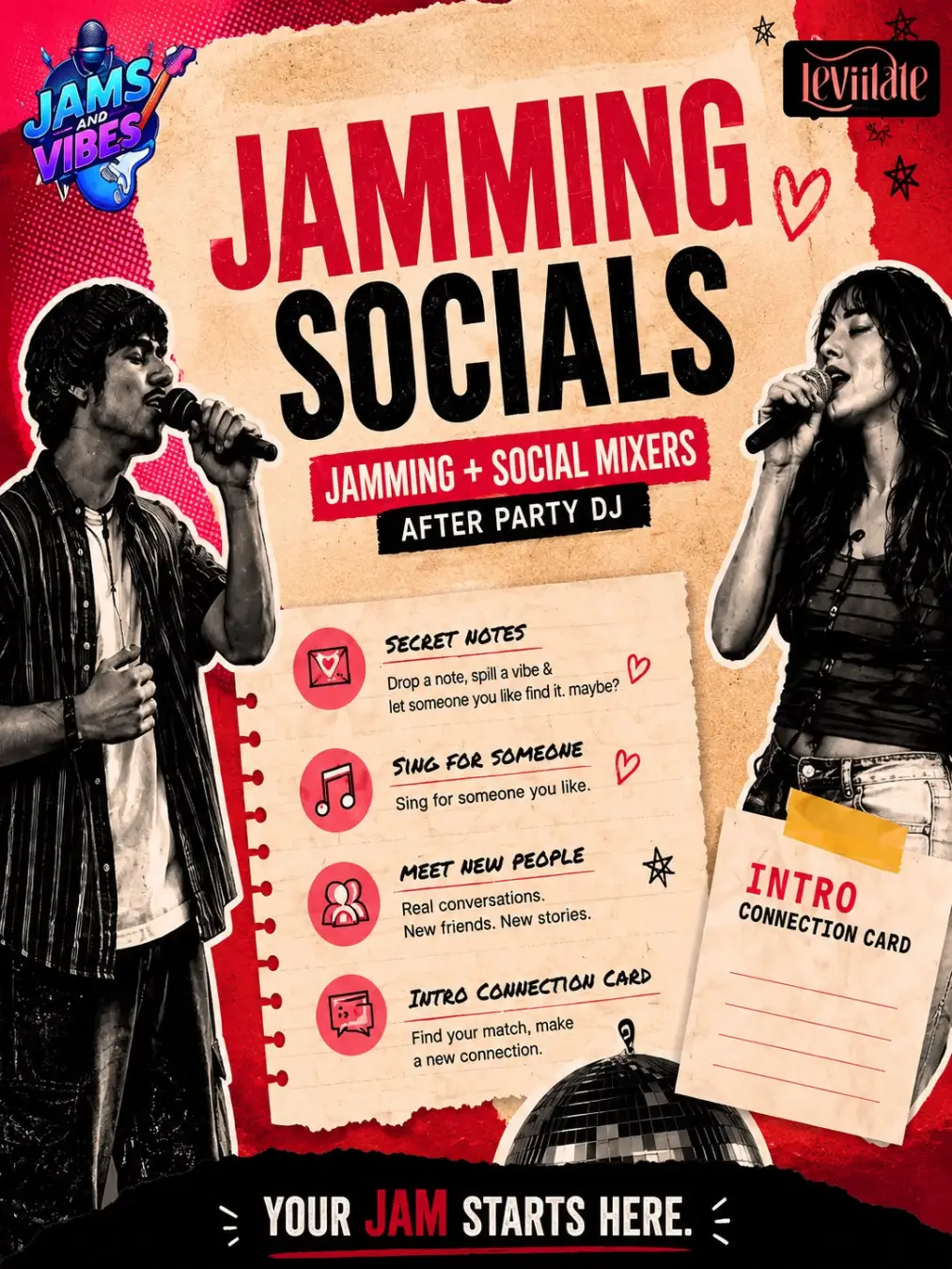 Jamming Socials (Jamming and Social Mixers)