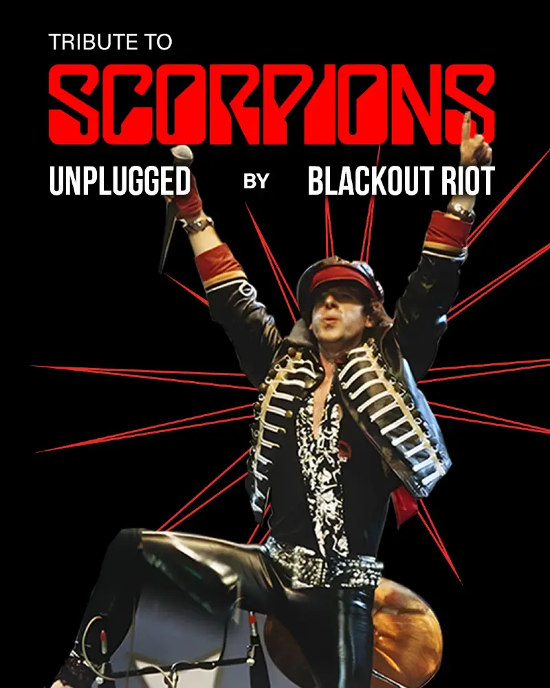 Scorpions tribute unplugged by Blackout riot