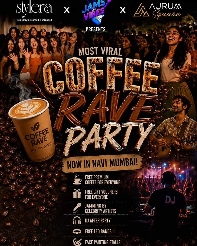 Most Viral Coffee Rave Party Now in Navi Mumbai