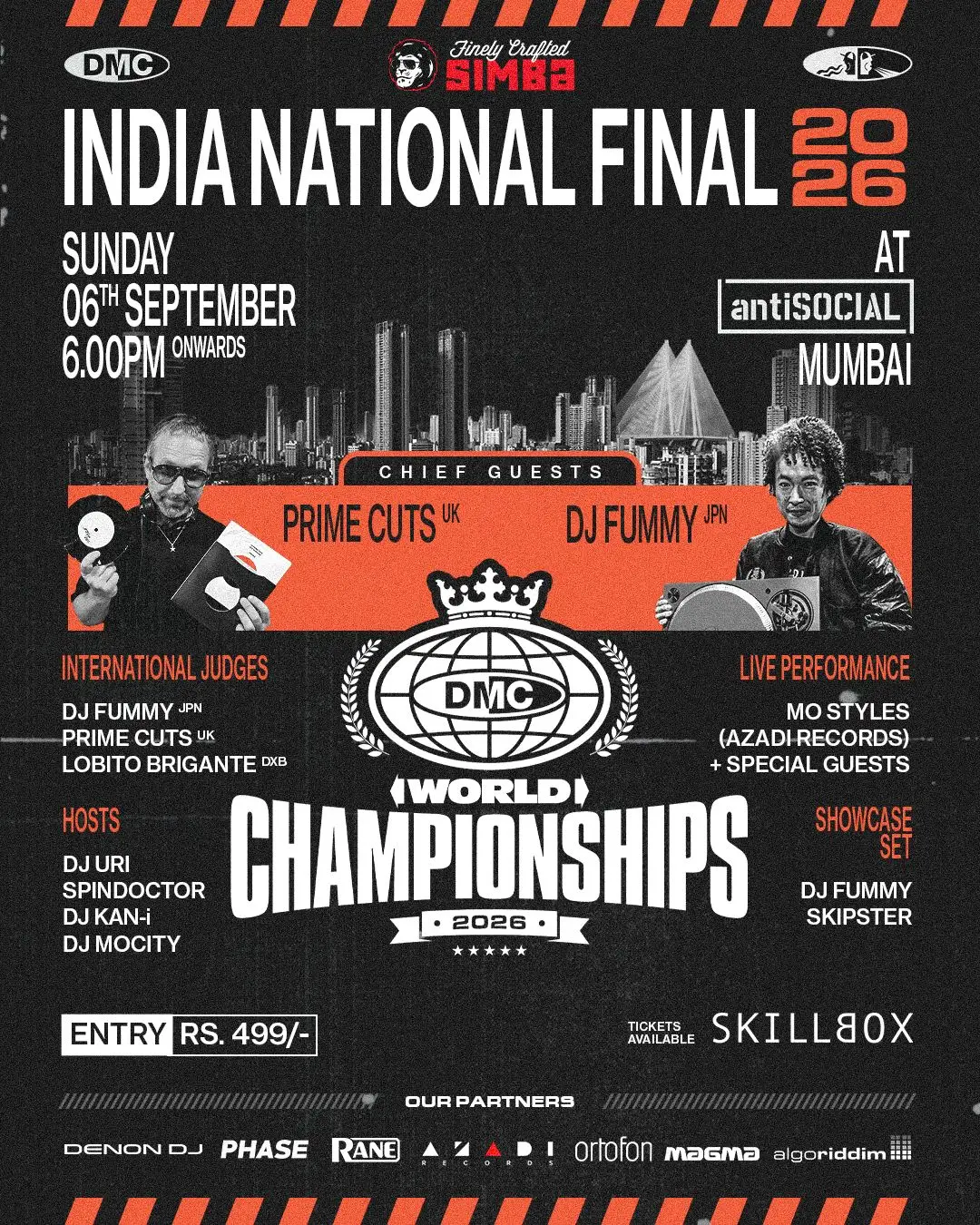 DMC World DJ Championships – India National Finals 2026