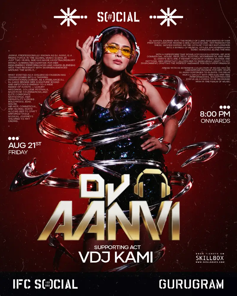 SOCIAL PRESENTS DJ AANVI & More | IFC SOCIAL, GURUGRAM
