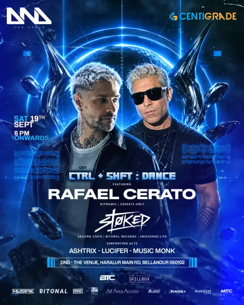 CTRL + SHFT: DANCE ft. Rafael Cerato + Stoked event image