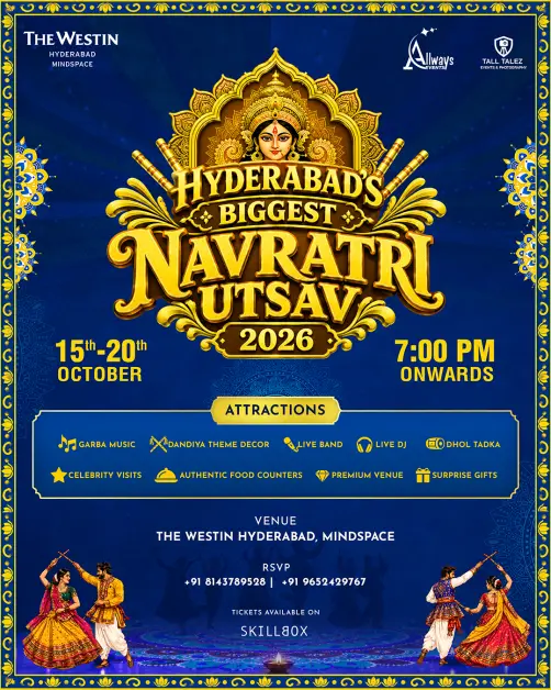 Hyderabads Biggest Navratri Utsav 2026 in Hyderabad
