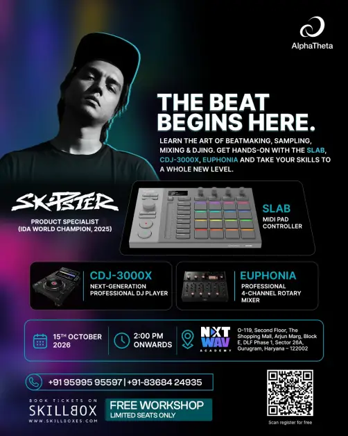 NXTWAV & AlphaTheta Presents Skipster in Gurugram