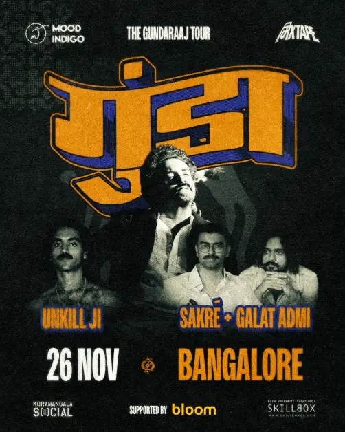 MIxtape presents The Gundaraaj Tour || Bangalore