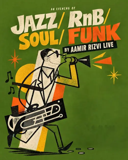 Evening of Jazz/RnB/Soul/Funk by AAMIR RIZVI Trio