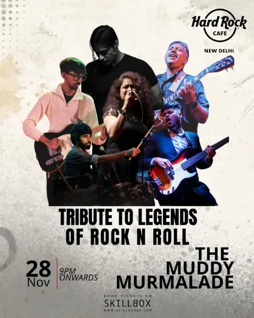 Tribute to legends of Rock N Roll featuring the Muddy marmalade