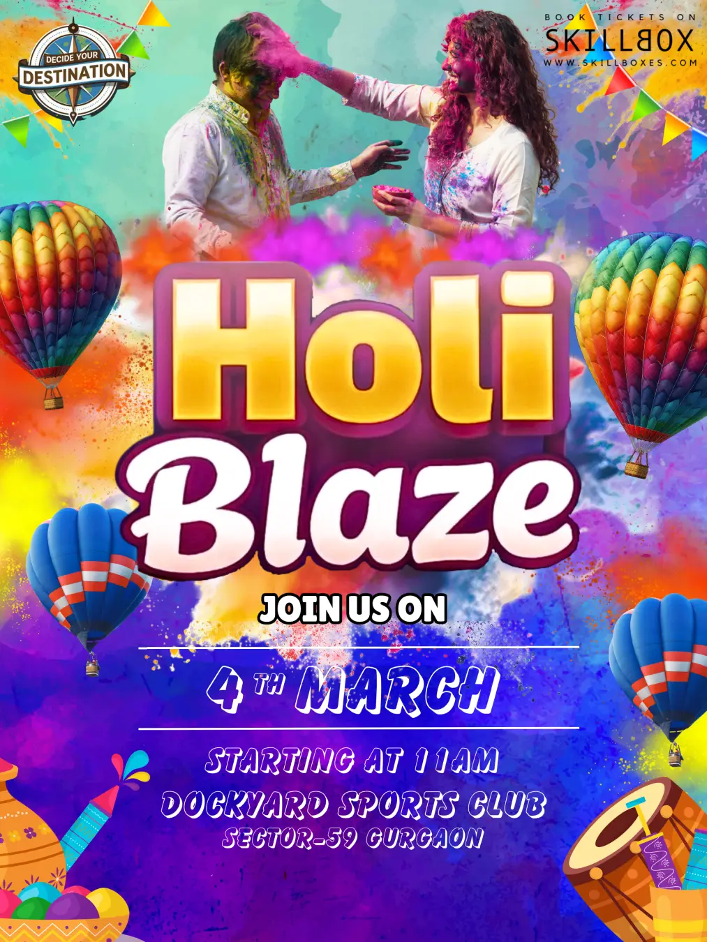 Holi Blaze