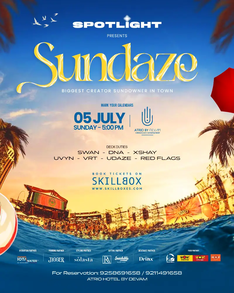 SUNDAZE 2.0 – Delhi's Biggest Poolside Sundowner Experience
