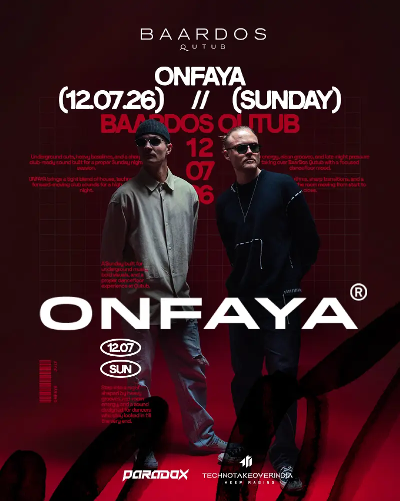 ONFAYA (LIVE IN DELHI)