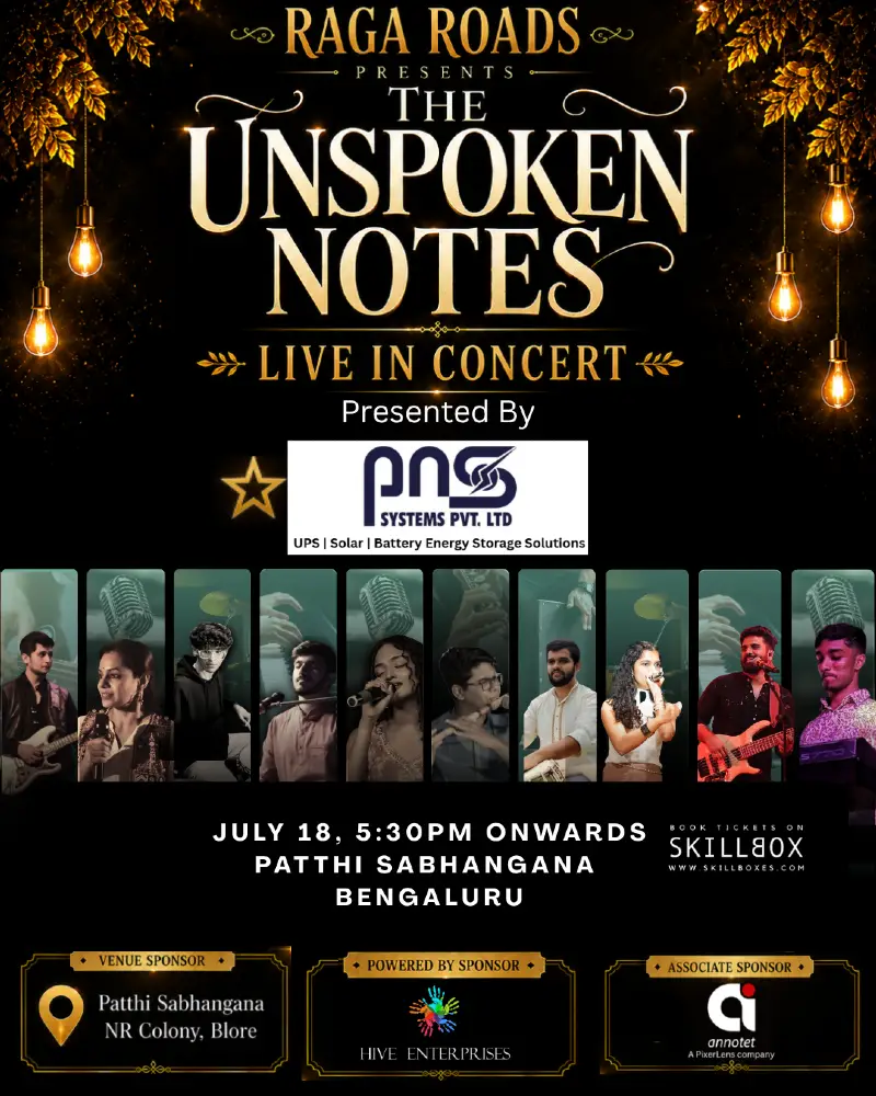 The Unspoken Notes - Raga Roads Live in Concert