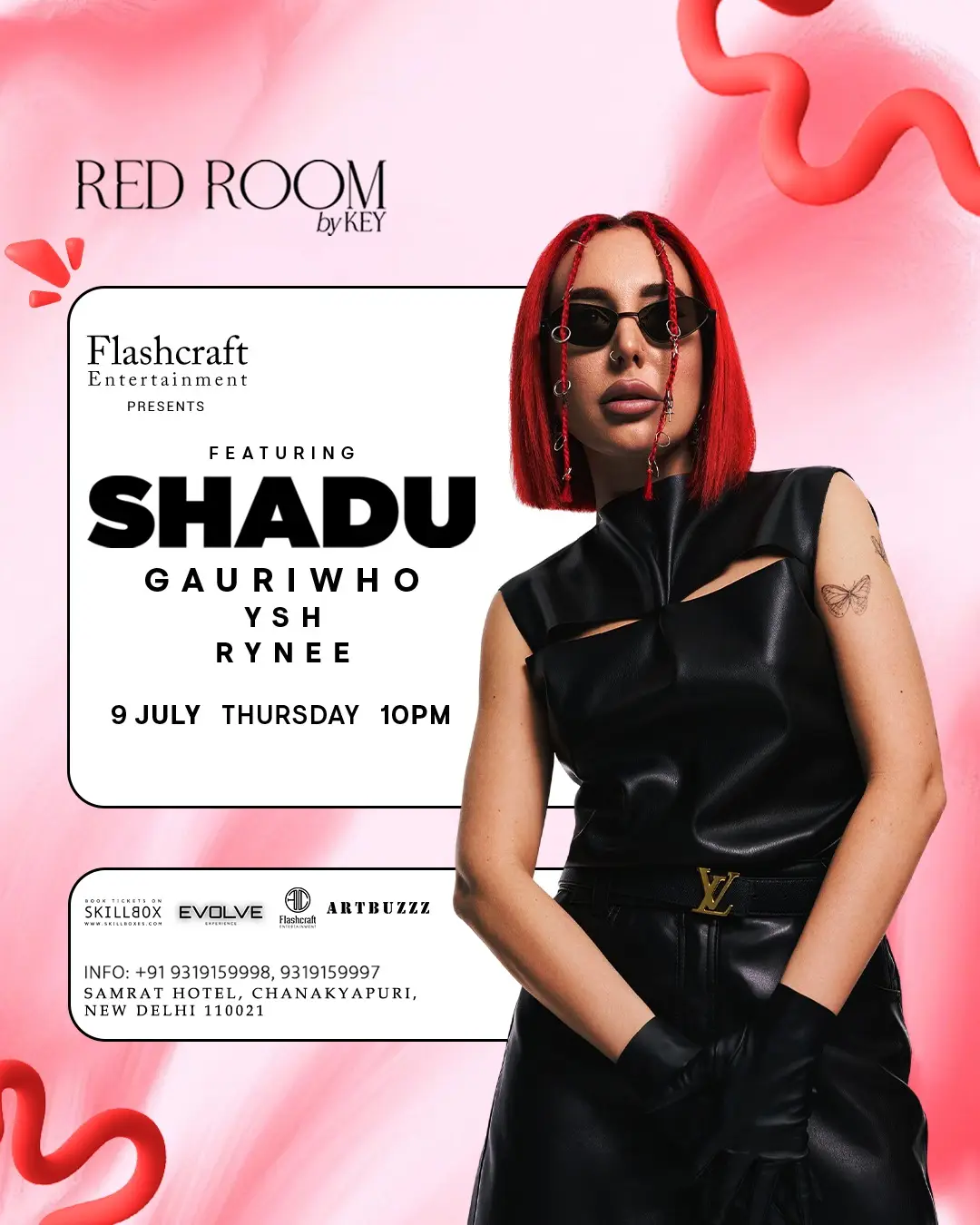 Flashcraft Entertainment Presents Shadu at RedRoom, Hotel Samrat