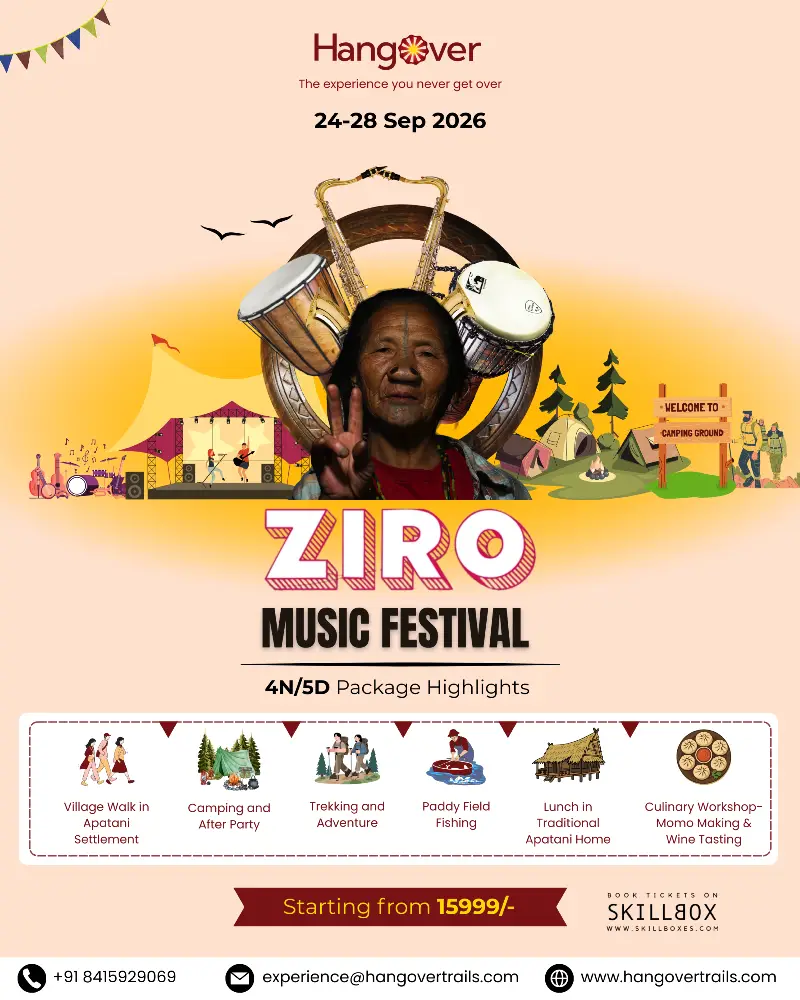 Campsite Package for Ziro Music Festival