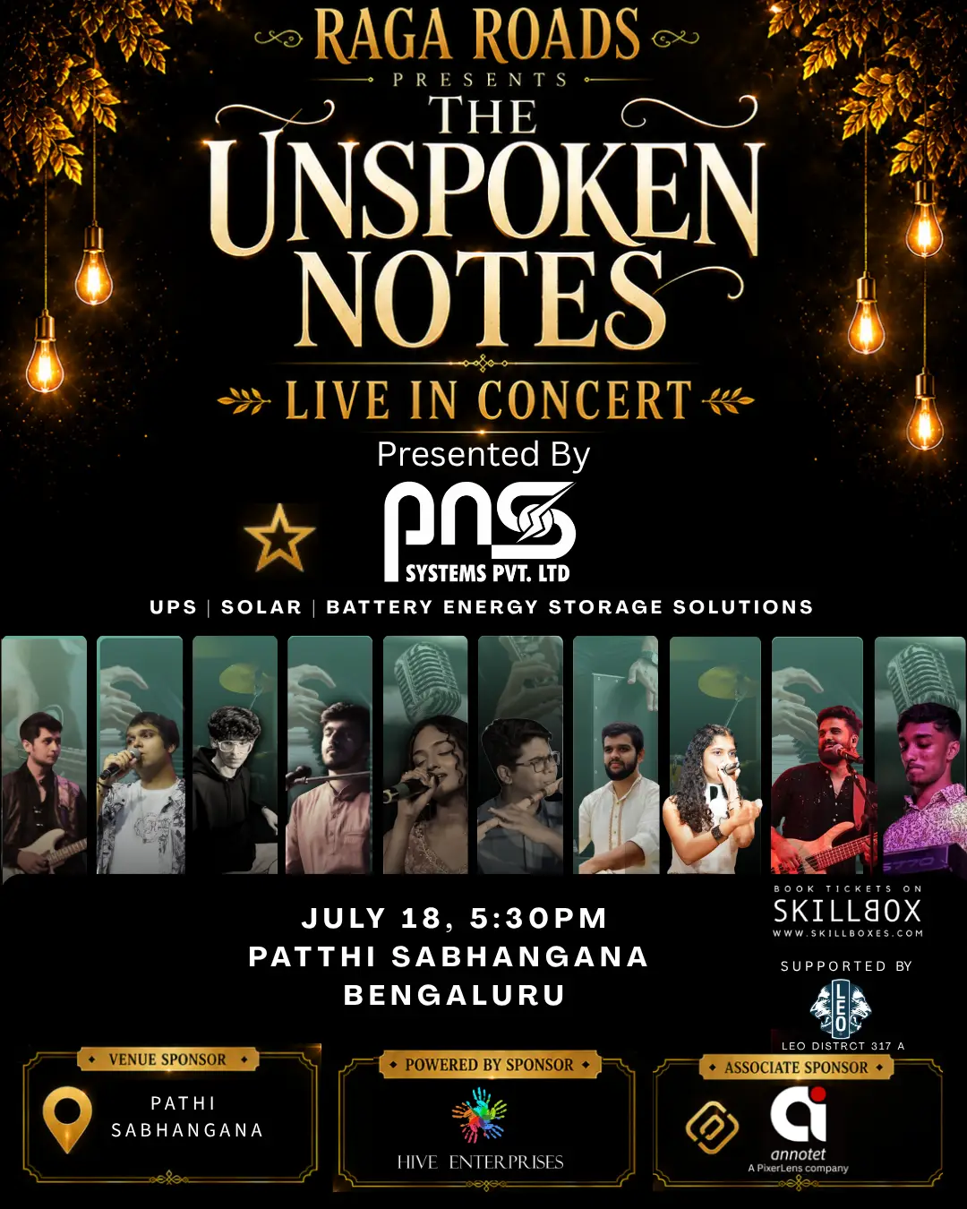 The Unspoken Notes - Raga Roads Live in Concert