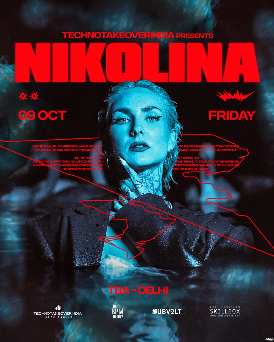 Techno Takeover X Nikolina | Delhi