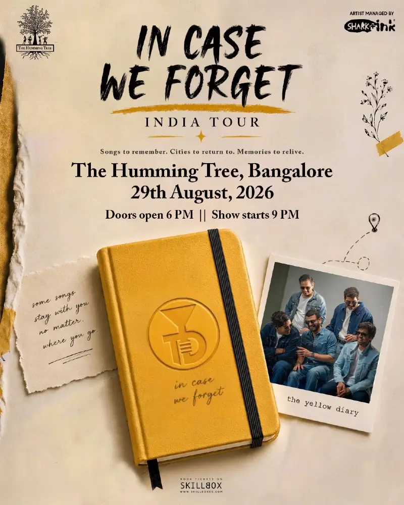 The Yellow Diary - ICWF Tour | Bangalore