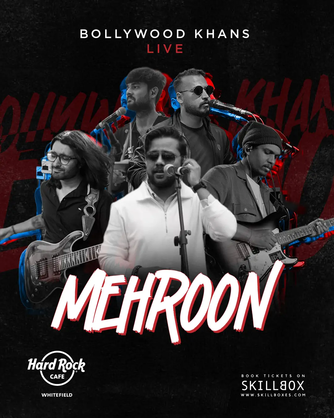 Bollywood Khans Live Ft. Mehroon || Whitefield