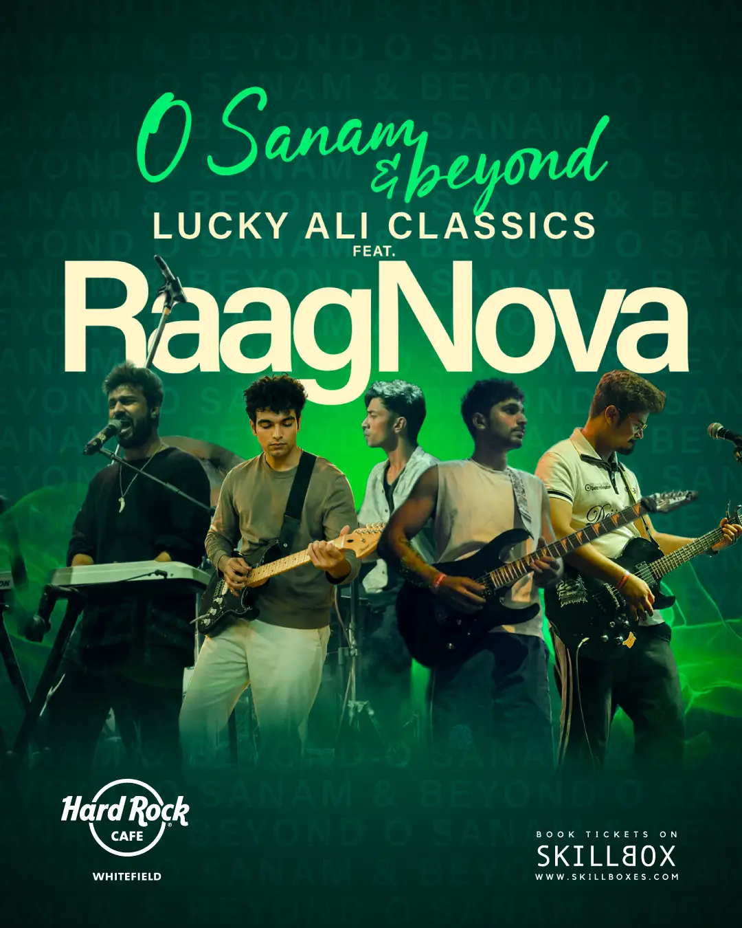 O Sanam & Beyond - Lucky Ali Classics Ft. RaagNova || Whitefield
