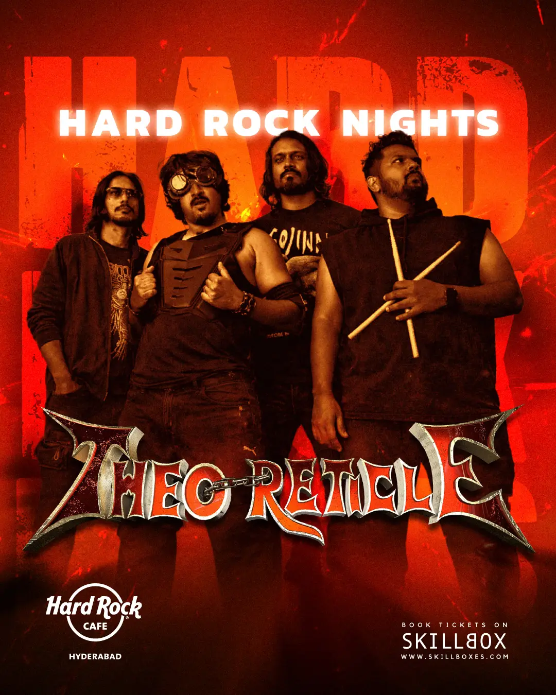 Hard Rock Nights Ft. Theoreticle || Hyderabad
