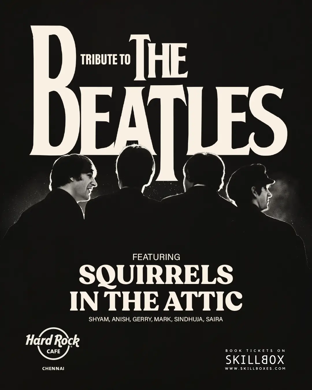 Tribute to The Beatles ft Squirrels in the Attic || Chennai