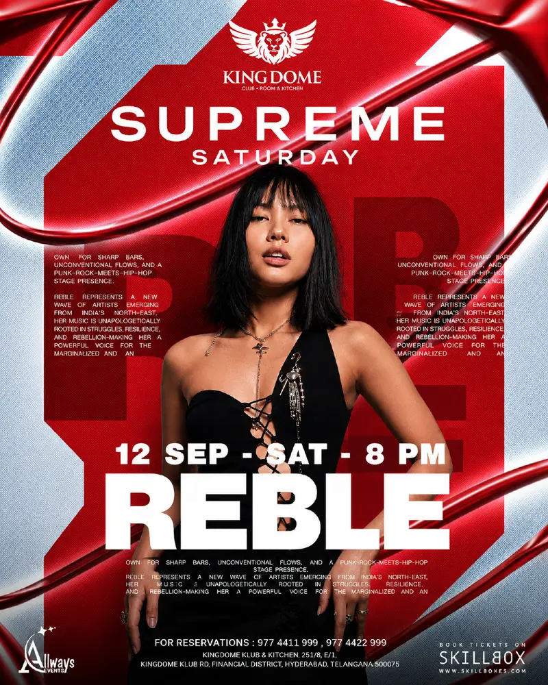 Reble Live In Hyderabad