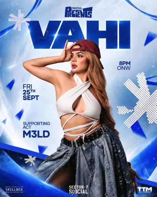 SOCIAL PRESENTS DJ VAHI & More | Sector 7 SOCIAL