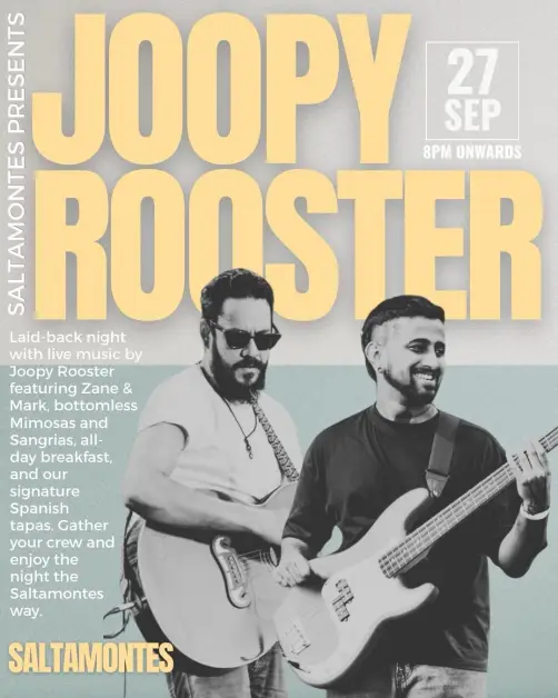 Joopy Rooster with Zane and Mark