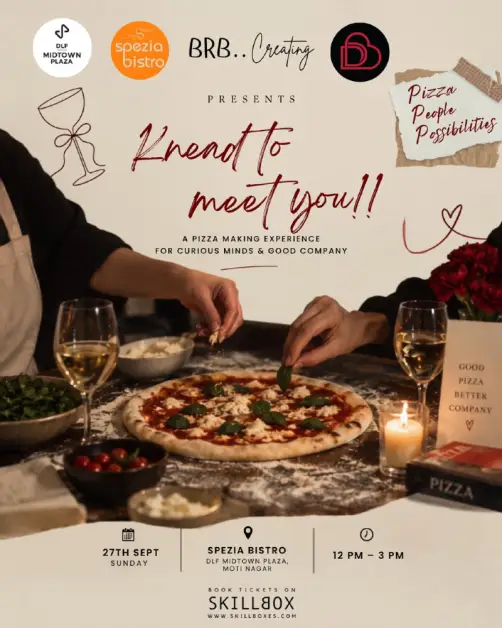 Knead to Meet You — A Pizza Making Experience