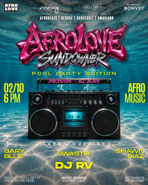AFROLOVE SUNDOWNER Pool Party Edition