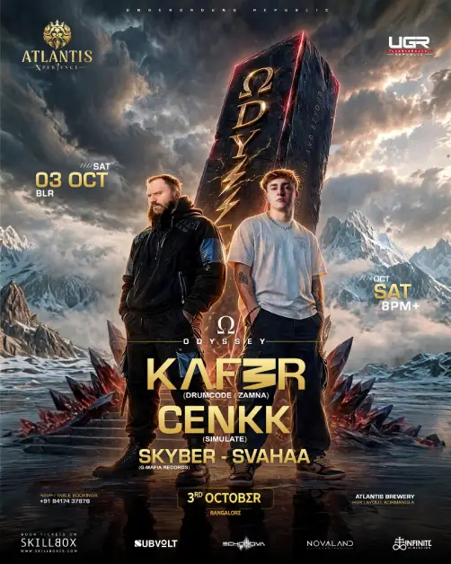 ODYSSEY ft. KAF3R, CENKK, SKYBER & SVAHAA - Live